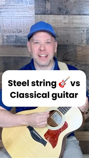 What’s the difference between steel string vs classical guitar?