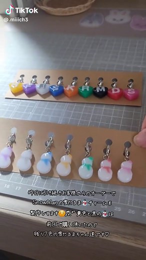 SnowManの雪だるまちゃん達の製作 | 推し活グッズ | ハンドメイド作家