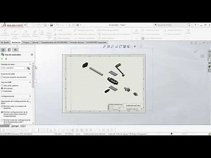 Vista Explosionada y Tabla de Materiales en Solidworks || RAVA Innovación