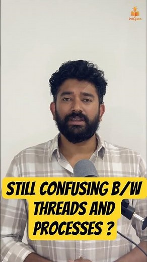 Threads vs Processes Explained in 30 Seconds | Java Concurrency #java #javaprogramming #shorts