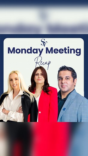 Here’s a recap of our #Monday weekly meeting with #SkyView team and our #CEO Mr. Akash Kanjwani ! #luxuryrealestate #luxuryliving #luxury #dubairealestate #realestate #realestatedubai #luxurylifestyle #propertymanagement #dreamhome #skyviewrealestate #realtor #uae #mydubai #dxb #invest | Sky View Real Estate Brokers