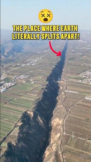 The Place Where Earth Literally Splits Apart! 😮