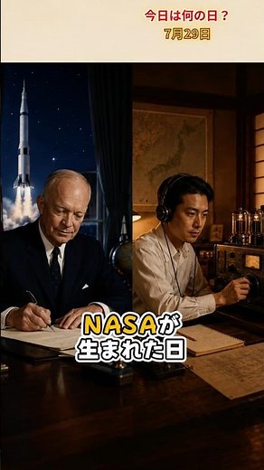 365History [What happened today?] The day the door to space and Japan's opening to the world coll...