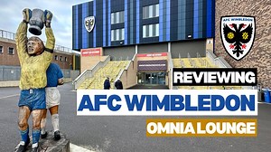 🔵🟡 #paidpartnership We tried out AFC Wimbledon hospitality for an FA Cup third round match versus Ipswich. 🥂 Here's how we got on inside Omnia lounge. 🎟️ For information on where to buy tickets, visit: https://afcwimbledonhospitality.seatunique.com/ | The Padded Seat