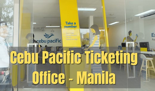 Cebu Pacific Ticketing Office Manila: Location, Contact Info