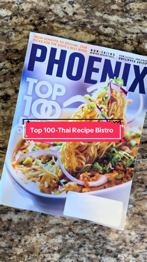 🌟Top 100 -Thai Recipe Bistro🌟 this is my final Phoenix magazine top 100 dish of 2025. And it’s the perfect note to end on. It’s the cover shot that you keep seeing on the magazine every time I post one of these, the khao soi at @thairecipebistro . It’s a coconut curry soup loaded with noodles and chicken breasts and it positively delicious. And while you’re there, order anything else you want because they have fabulous food! Thanks for following along this year as I tried to check out a bunch 