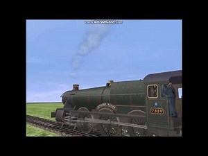 GWR Manor vs Hall class Racing Trainz