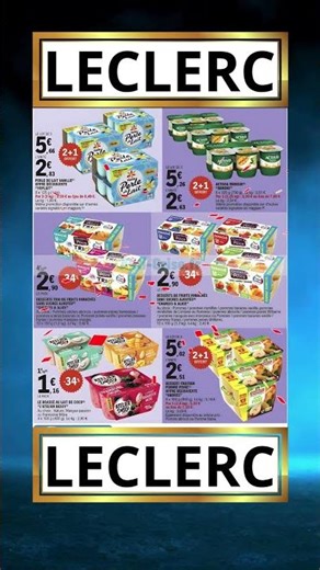 LECLERC France Catalogue de la semaine du 26/08/25 au 06/09/25 Bons Plans #leclerc #promo Arrivage