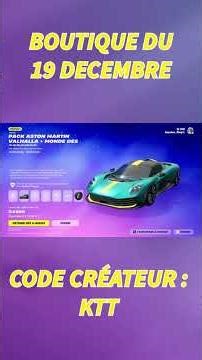 Boutique du 19 décembre ! Skin Harry Potter et nouveau skin de Noel ! #fortnite #fortniteshorts