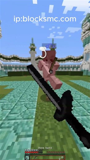 blocksmc I 1v1 #1v1 #minecraft #1vs4 #hypixel #gaming #pvp #bedwars #reels #shortsvideo