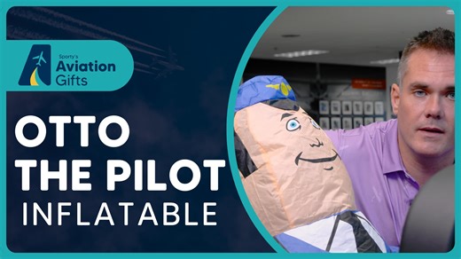 Otto the Pilot Inflatable