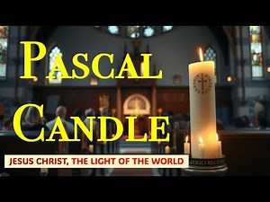 🕯️ Paschal Candle in Tenebrae Service | Meaning, Symbolism & Church Tradition | Holy Week 🙏