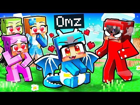 I Pretended to be a BABY DRAGON on an OP One Chunk!