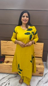 26K views · 278 reactions | Linen cotton co-ord set with appliqué designs for booking 9447972228 | Marian Boutique | Facebook