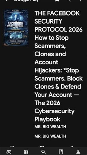 Brand new 2026 How to onlime safety Facebook ebook! MR. BIG WEALTH #mrbigwealth #facebook