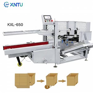 [Hot Item] Kxl-650 Multi Servo Driven Case Erector Robotic Carton Erector Machine Box Unpacking Machine