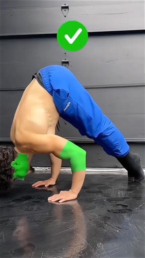 Pike Push-Up Form Correction ✅ #shorts