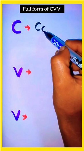 CVV | full form | full form of CVV #ytshorts #shorts #short