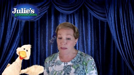 Hello everyone! Today's video is about Episode 11 of Julie's Greenroom, in which we learn all about costumes and props. You can watch ALL the episodes on Netflix, and find more activities at juliesgreenroom.com. Enjoy! | Julie Andrews