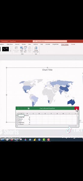 Create Custom Vector World Map in PowerPoint