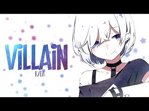 「Nightcore」→K/DA \\\\ VILLAIN (ft. Madison Beer & Kim Petras) (Lyrics)