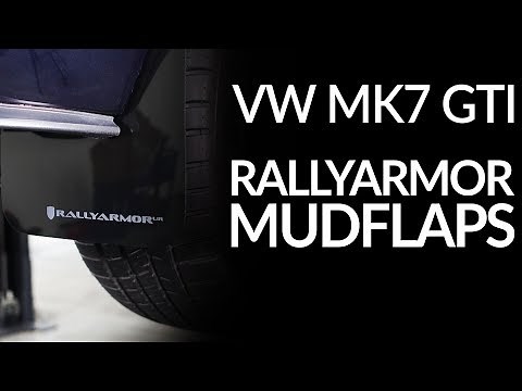 How To - Rally Armor Mudflaps MK7 GTI Install