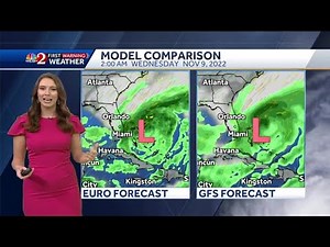 Tracking Tropical Storm Nicole 8 a.m. Monday