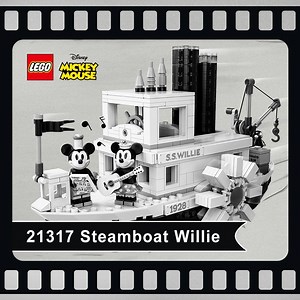 11K views · 498 reactions | 【慶祝米奇誕生90週年，蒸汽船威利號開賣啦！】 迪士尼樂高粉們敲破碗的期待...