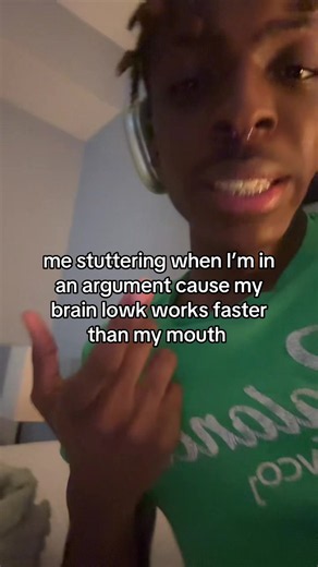 Island boy kills me — relatable stuttering in arguments