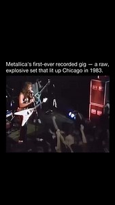 This is where it all started. August 12, 1983 — Metallica hit the stage at The Metro in Chicago for what would become their first-ever recorded live performance. Still fresh off the release of Kill ’Em All, they tore through the set with the raw, unfiltered energy of a band on the brink of something legendary. The Metro, packed with thrashing fans and deafening amps, became the launchpad for what would soon be one of the biggest forces in metal history. Tracks like “Seek & Destroy” roared with y