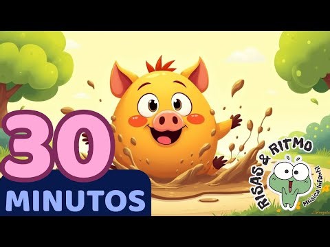Jabato el Jabalí 🐗 Al caer la noche | Música infantil relajante para niños