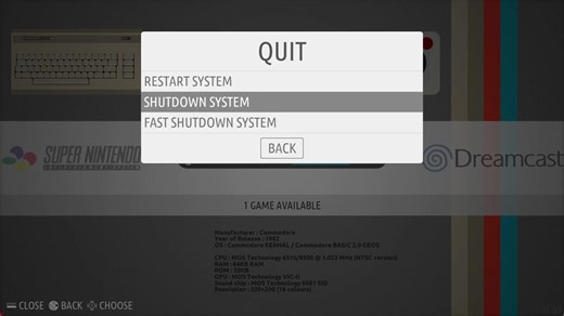 安装复古游戏系统Batocera到电脑硬盘教程