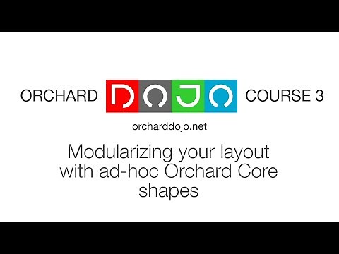 Modularizing your layout with ad-hoc Orchard Core shapes - Dojo Course 3 (23)