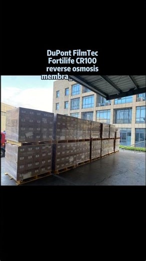 DuPont FilmTec Fortilife CR100 reverse osmosis membrane shipped to Qingpu District