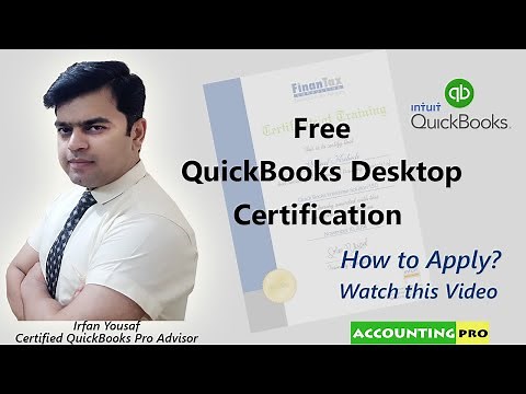 Free QuickBooks Desktop Certification - How to Apply?