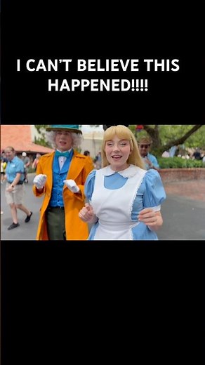 Meeting Alice and the Mad Hatter was full of laughs, magic, and unforgettable Disney memories!!!!