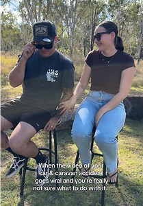 Well that blew up didn’t it 😂 We definitely didn’t expect that but thank you for all your kind comments & well wishes for our family ❤️ We’re back home in QLD now and ready to rebuild! 🛻