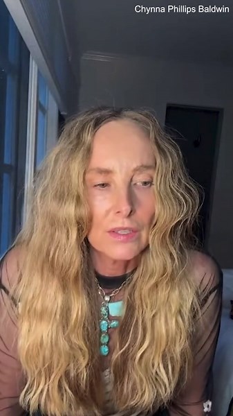 Chynna Phillips Baldwin's anti-phone rant: 'iPhone jacked my life'