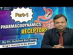 10 minutes with pharmac Pharmacodynamics receptors by Dr gobind rai garg (goga sir) part-1 #neetpg