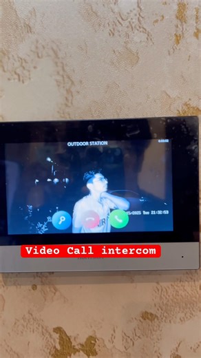 Intercom System #cctv #foryou #securitycamera #intercom #foryou