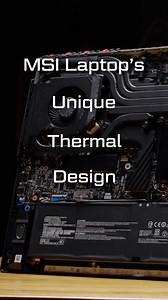 Temperaturile SSD sunt importante pentru viteza sub presiune a unui laptop, pe lângă CPU și GPU. Iar noul design al conductei de răcire a SSD-urilor Gen5 de pe seriile Titan, Raider și Vector de 18” de la MSI asigură o viteză stabilă în timpul sesiunilor intense de joc. Nici o componentă nu rămâne în urmă cu designul termic SSD unic al MSI😎 . #RTX50 #Gaminglaptop #SSD #Laptopcooling | MSI Gaming