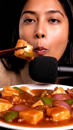 crispy paneer chilli #eatingasmr #foodshorts