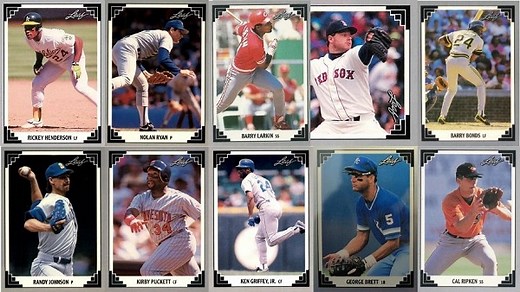 1991 Leaf Baseball Cards - 10 Most Valuable - Wax Pack Gods