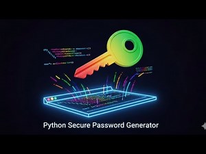[40] Python Secure Password Generator App with CustomTkinter | Python Mini Project | Codex People