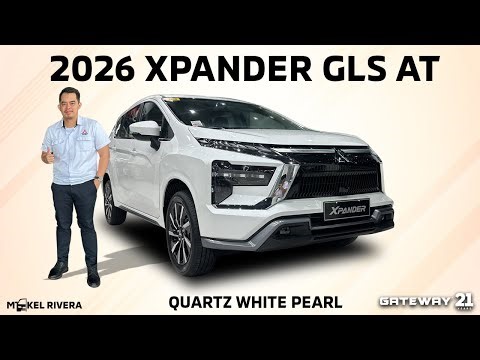2026 Xpander GLS AT (Quartz White Pearl) - Showroom Visual View