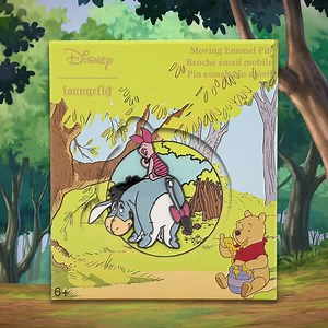 Tag your hundred acre wood bestie to send them some Tuesday cheer! 💙 The Eeyore and Piglet 3" limited edition moving tail enamel pin is here! Grab yours now while limited quantities last! Shop: https://bit.ly/3iVFmQ2 | Loungefly