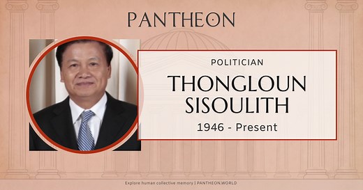 Thongloun Sisoulith Biography | Pantheon