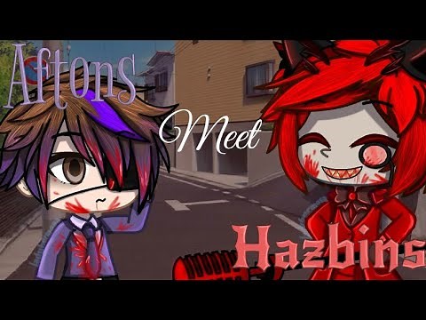 || Aftons Meet Hazbins || Part 01 || Gacha Club || Read Description ||