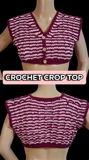 Quick Crochet Top Tutorial 🧶