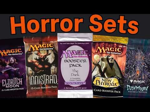 Opening Magic: The Gathering Horror Sets